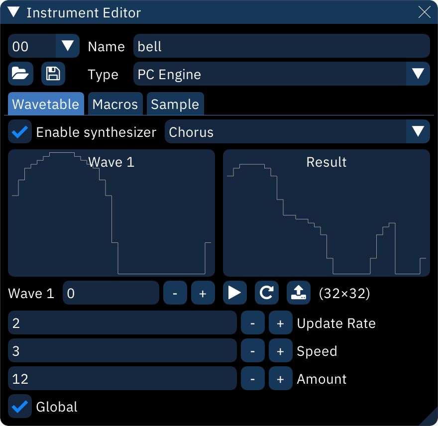 wavetable tab