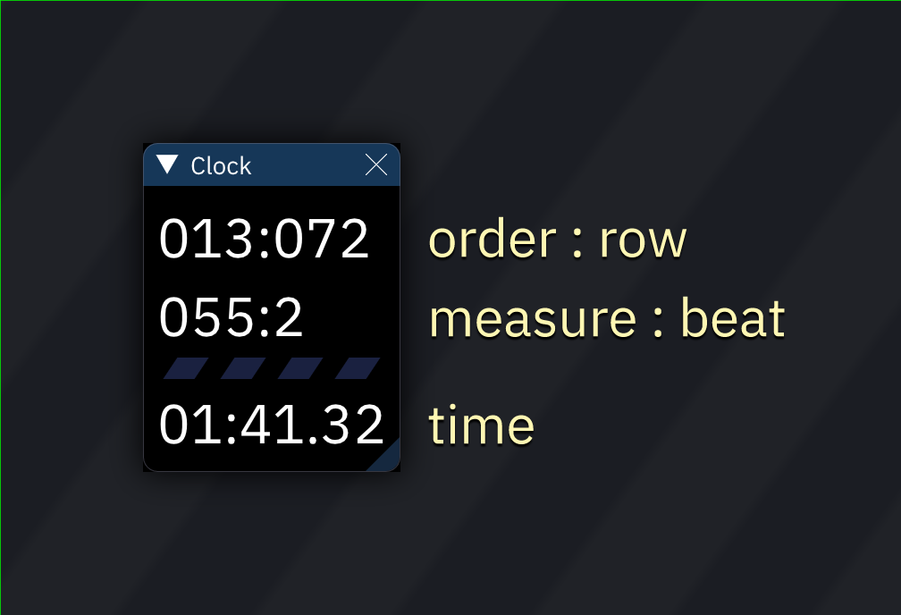 clock dialog