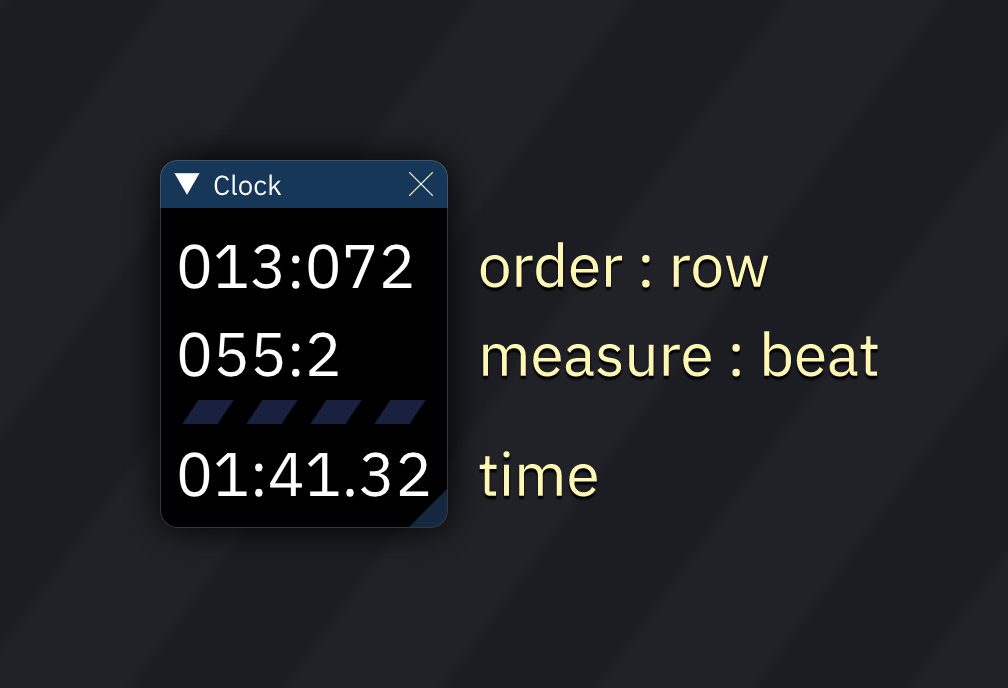 clock dialog