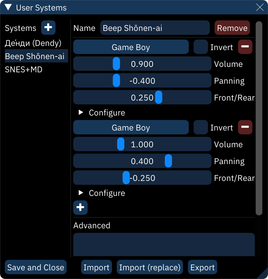 user systems window