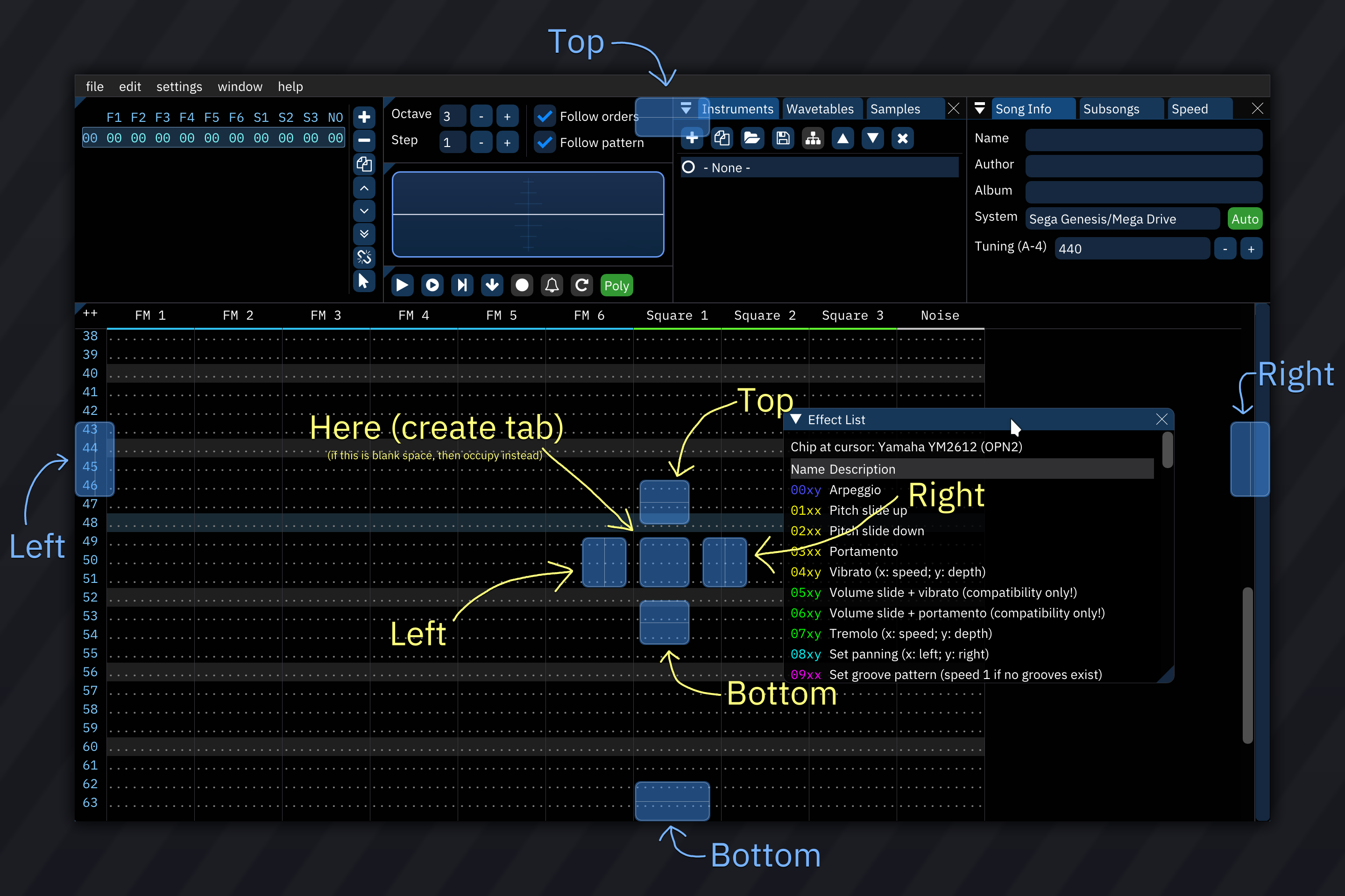 docking options