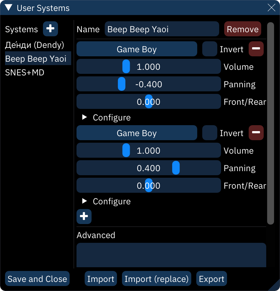 user systems window