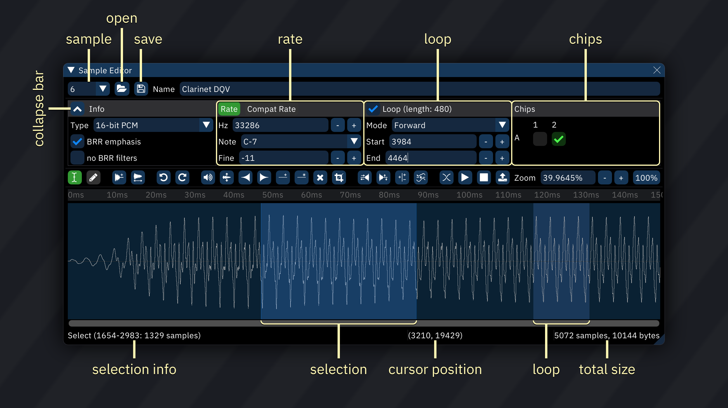 sample editor